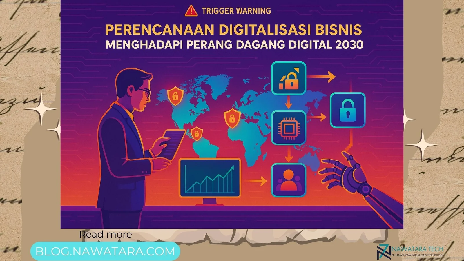 Menghadapi Perang Dagang Digital 2030